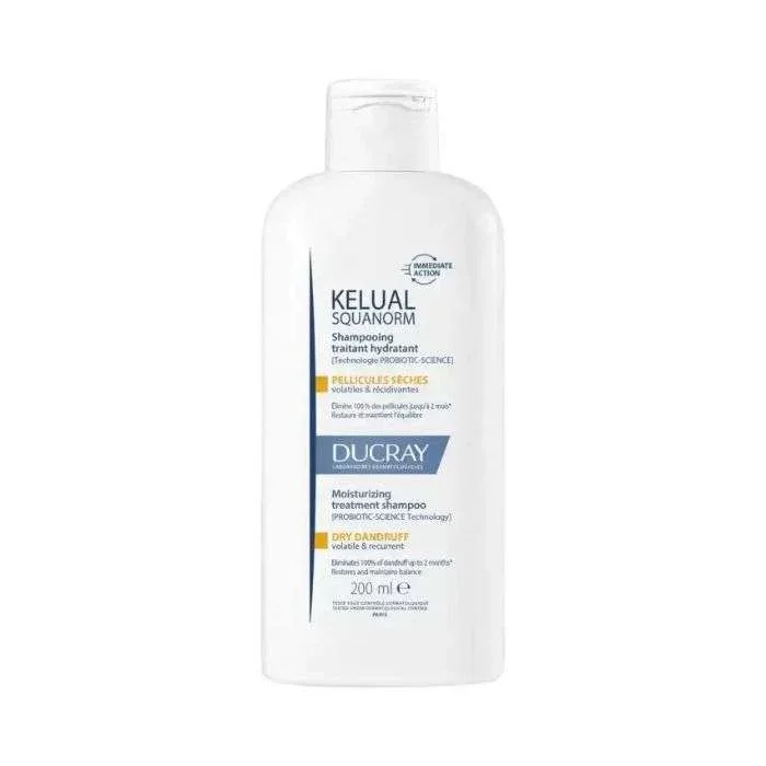 DUCRAY KELUAL SQUANORM SHAMPOOING TRAITANT HYDRATANT 200ML