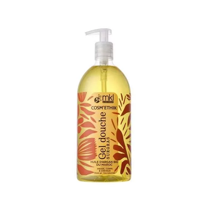 MKL GREEN NATURE COSM'ETHIK GEL DOUCHE HUILE D'ARGAN DU MAROC 1L