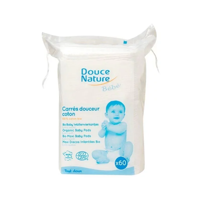 DOUCE NATURE CARRE MAXI BABY BIO BOITE DE 60