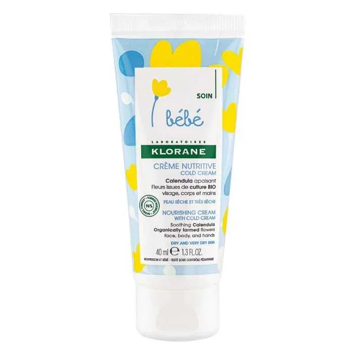 KLORANE BEBE CREME NUTRITIVE AU COLD CREAM 40ML