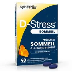 D-STRESS SOMMEIL BOITE DE 40 COMPRIMES