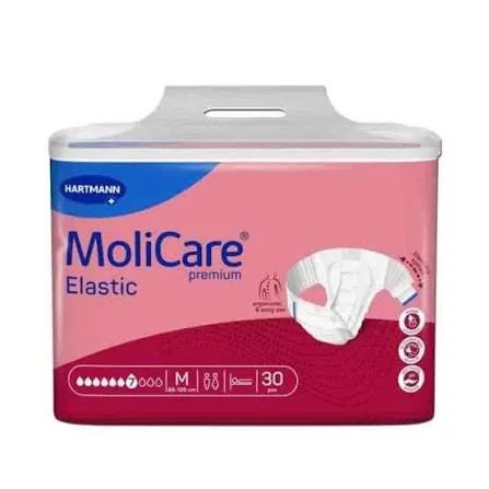 HARTMANN MOLICARE PREMIUM CHANGE ELASTIC 7G TAILLE L JOUR BOITE DE 30 REFERENCE 165373