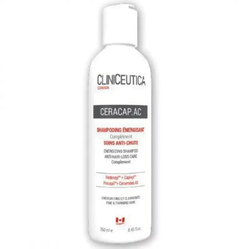 CLINICEUTICA CERACAP.AC SHAMPOOING ENERGISANT SOIN ANTI-CHUTE 250ML