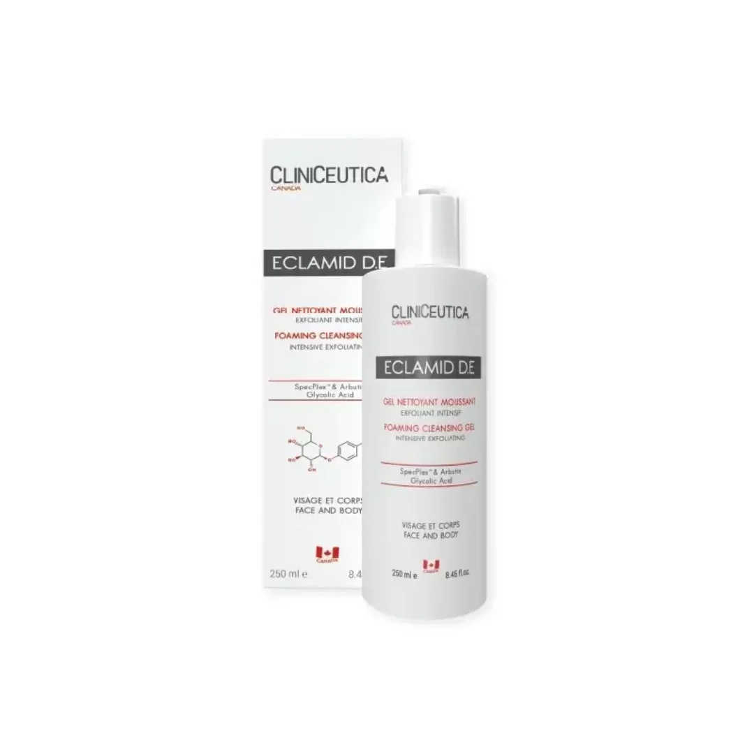 CLINICEUTICA ECLAMIDE D.E GEL NETTOYANT MOUSSANT 250ML