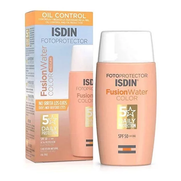 ISDIN FOTOPROTECTOR FUSION WATER TEINTE MEDIUM SPF 50+ 50ML
