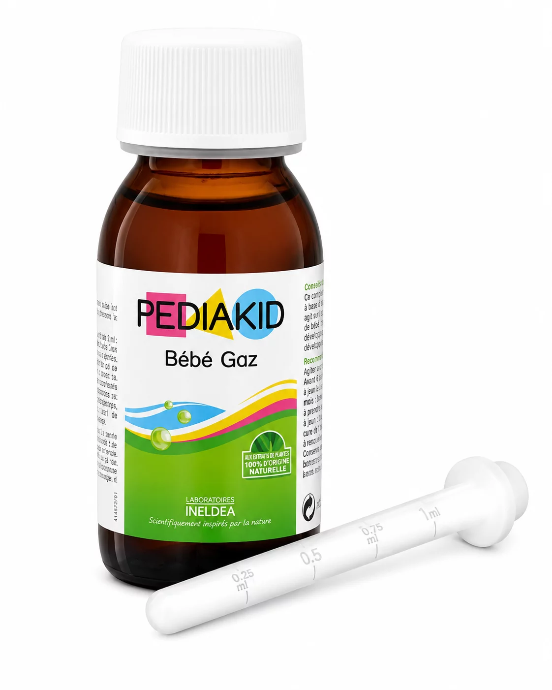 PEDIAKID SIROP BEBE GAZ 125ML