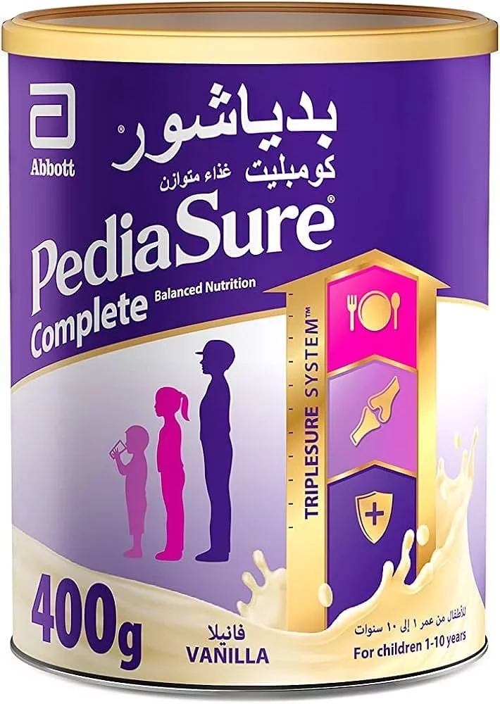 PEDIASURE COMPLET NUTRITION EQUILIBREE VANILLE 400G