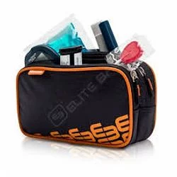 ELITE TROUSSE ISOTHERMIQUE POUR MATERIEL DE DIABETIQUE EN TISSU VINYL NOIR