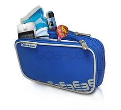 ELITE TROUSSE ISOTHERMIQUE POUR MATERIEL DE DIABETIQUE EN TISSU VINYL BLEU