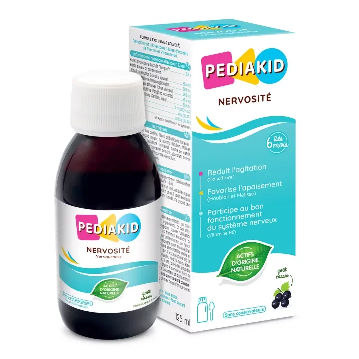 PEDIAKID NERVOSITE SIROP 125ML