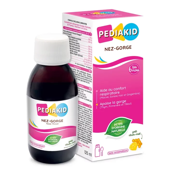PEDIAKID NEZ GORGE SIROP 125ML