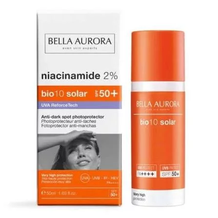 BELLA AURORA ECRAN SOLAIRE BIO 10 SOLAR NIACINAMIDE SPF50+ 50ML