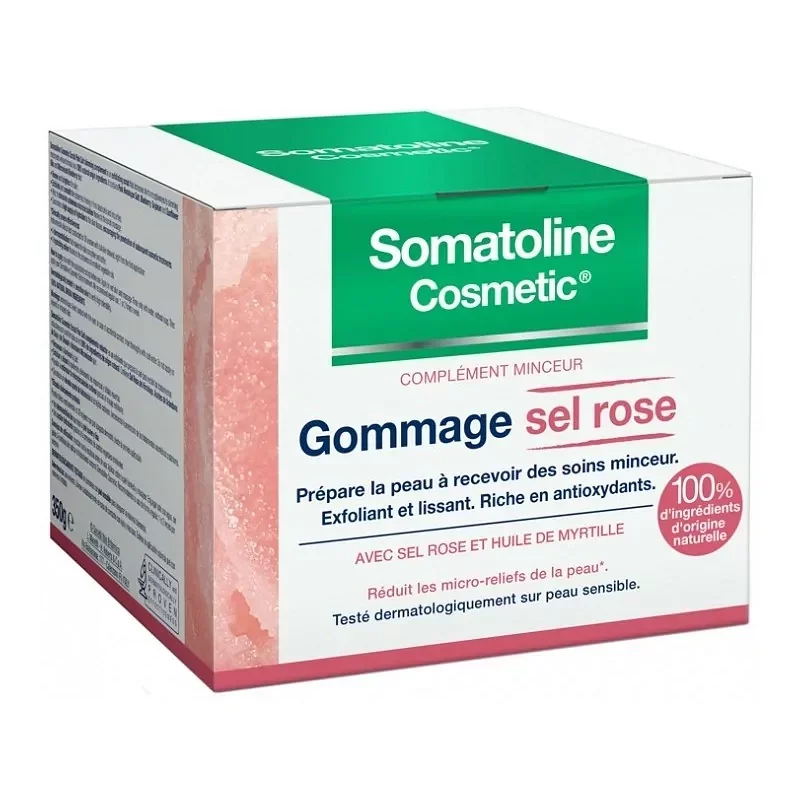 SOMATOLINE COSMETIC GOMMAGE SEL ROSE 350G