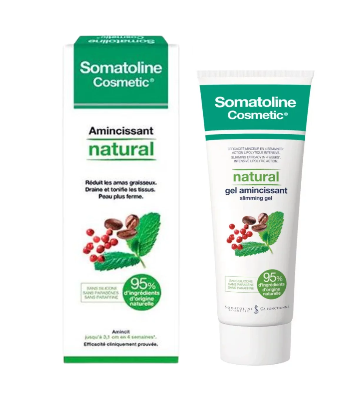 SOMATOLINE COSMETIC NATURAL GEL AMINCISSANT SLIMMING GEL 250ML