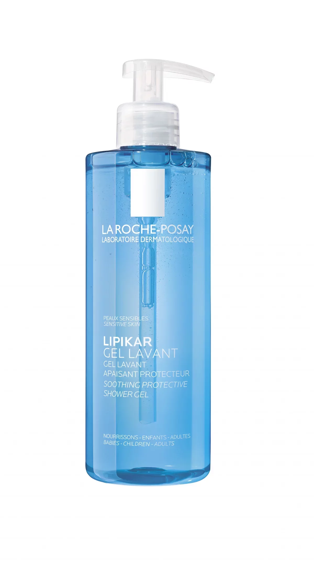 LA ROCHE POSAY LIPIKAR GEL LAVANT GEL DOUCHE APAISANT PROTECTEUR PEAU SECHE 400ML