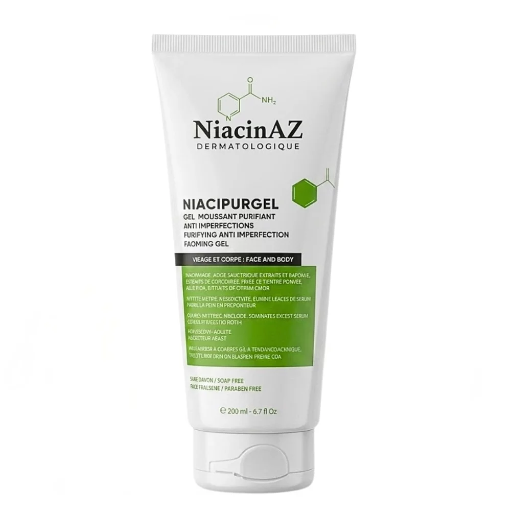 NIACINAZ NIACIPURGEL GEL MOUSSANT 200ML