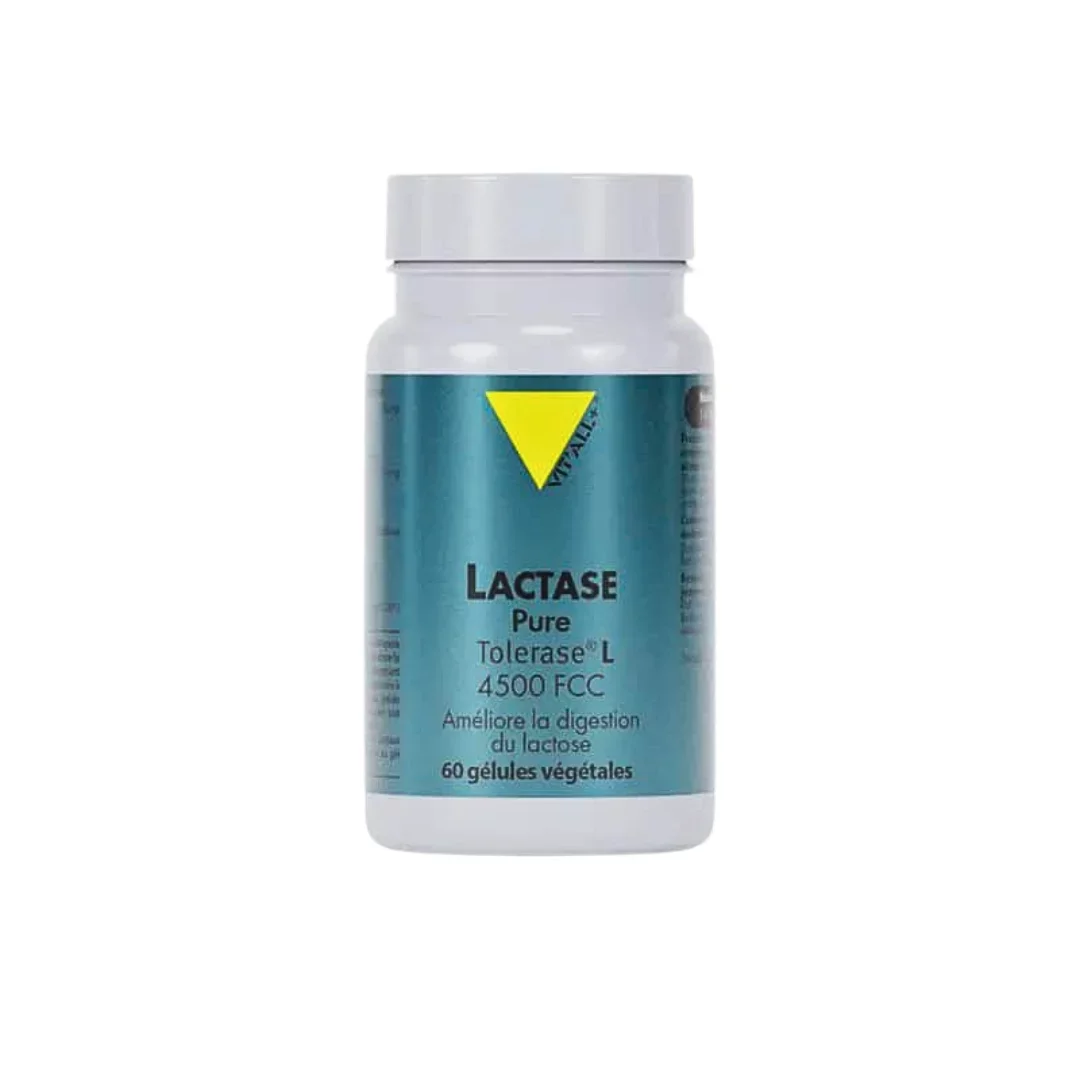 VITALL+ LACTASE TOLERASE BOITE DE 60 GELULES