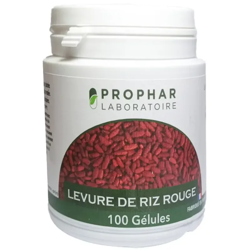 PROPHAR LABORATOIRE LEVURE DE RIZ ROUGE FORT BOITE DE 100 GELULES