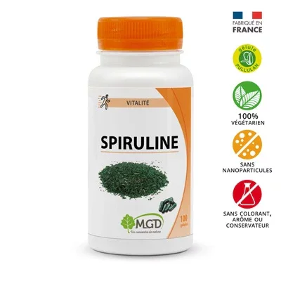 MGD SPIRULINE BOITE DE 100 GELULES