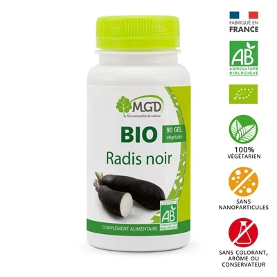MGD BIO RADIS NOIR BOITE DE 90 GELULES