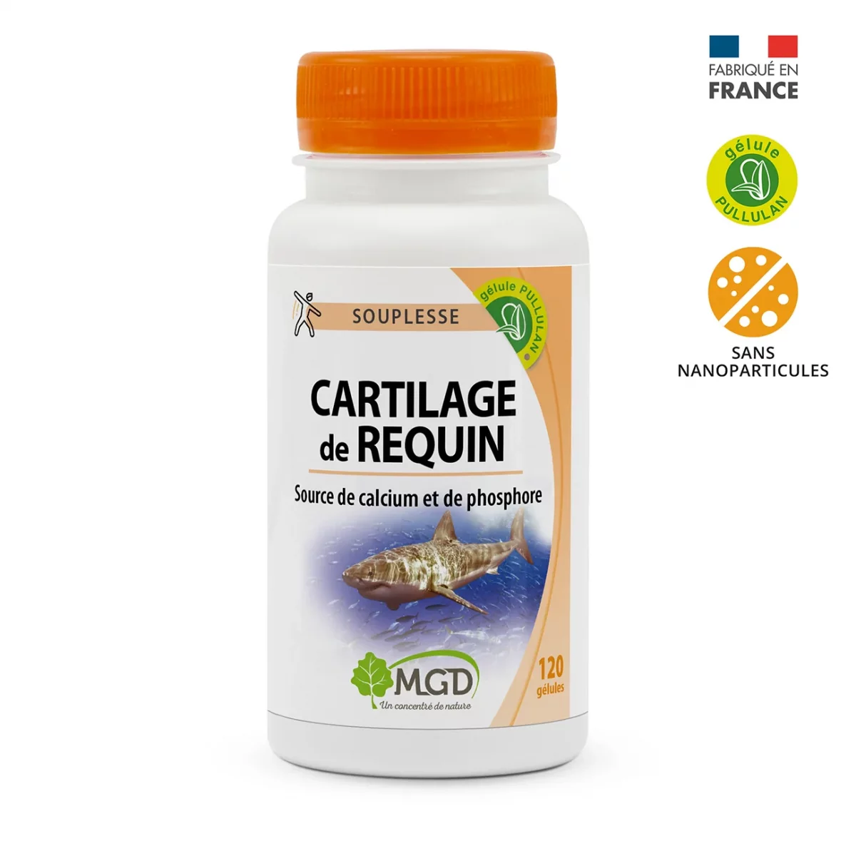 MGD CARTILAGE DE REQUIN BOITE DE 120 GELULES