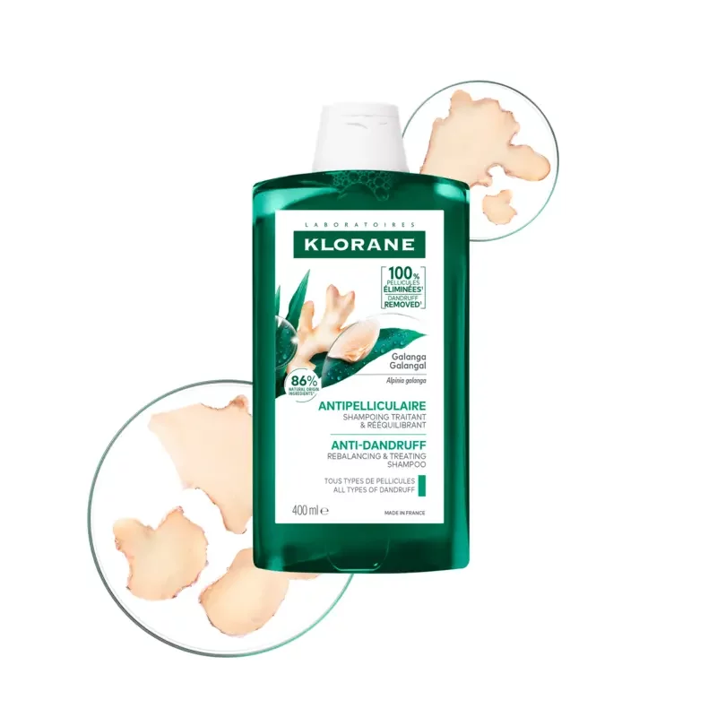 KLORANE GALANGA SHAMPOOING ANTI-PELLICULAIRE LIBRE 400ML