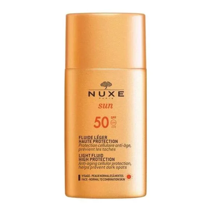 NUXE SUN FLUIDE LEGER HAUTE PROTECTION  SPF50+ 50ML