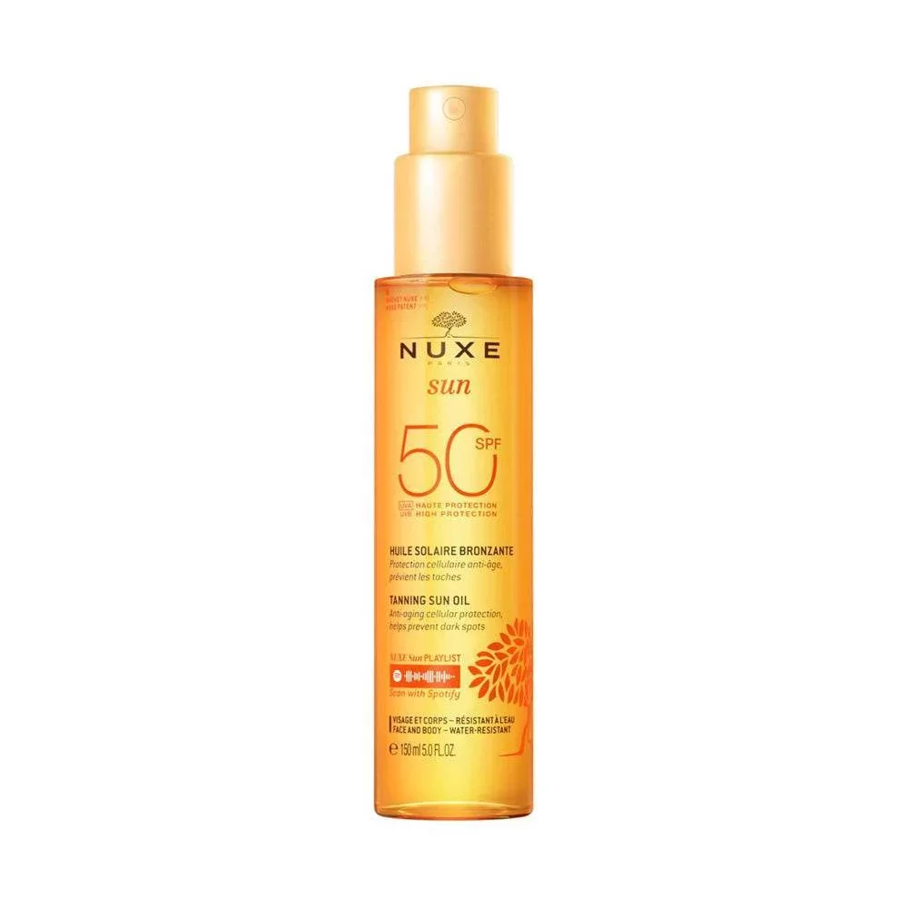 NUXE SUN HUILE BRONZANTE SPF50 150ML