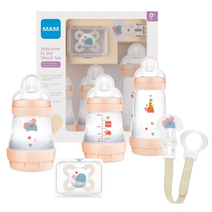 MAM COFFRET WELCOME TO THE WORLD +0MOIS BLEU REFERENCE SH20023