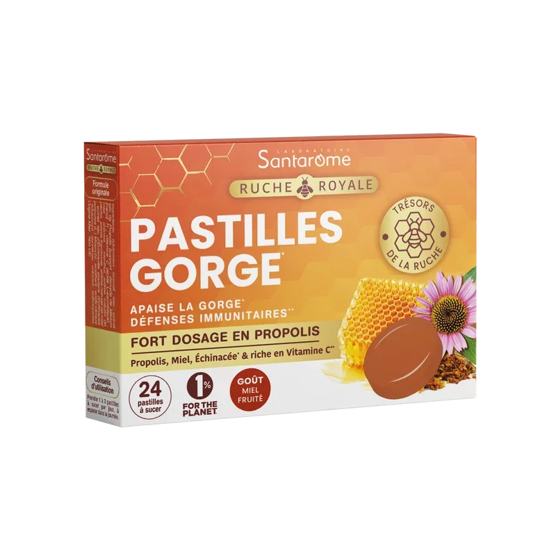 SANTAROME GORGE BOITE DE PASTILLES A SUCER