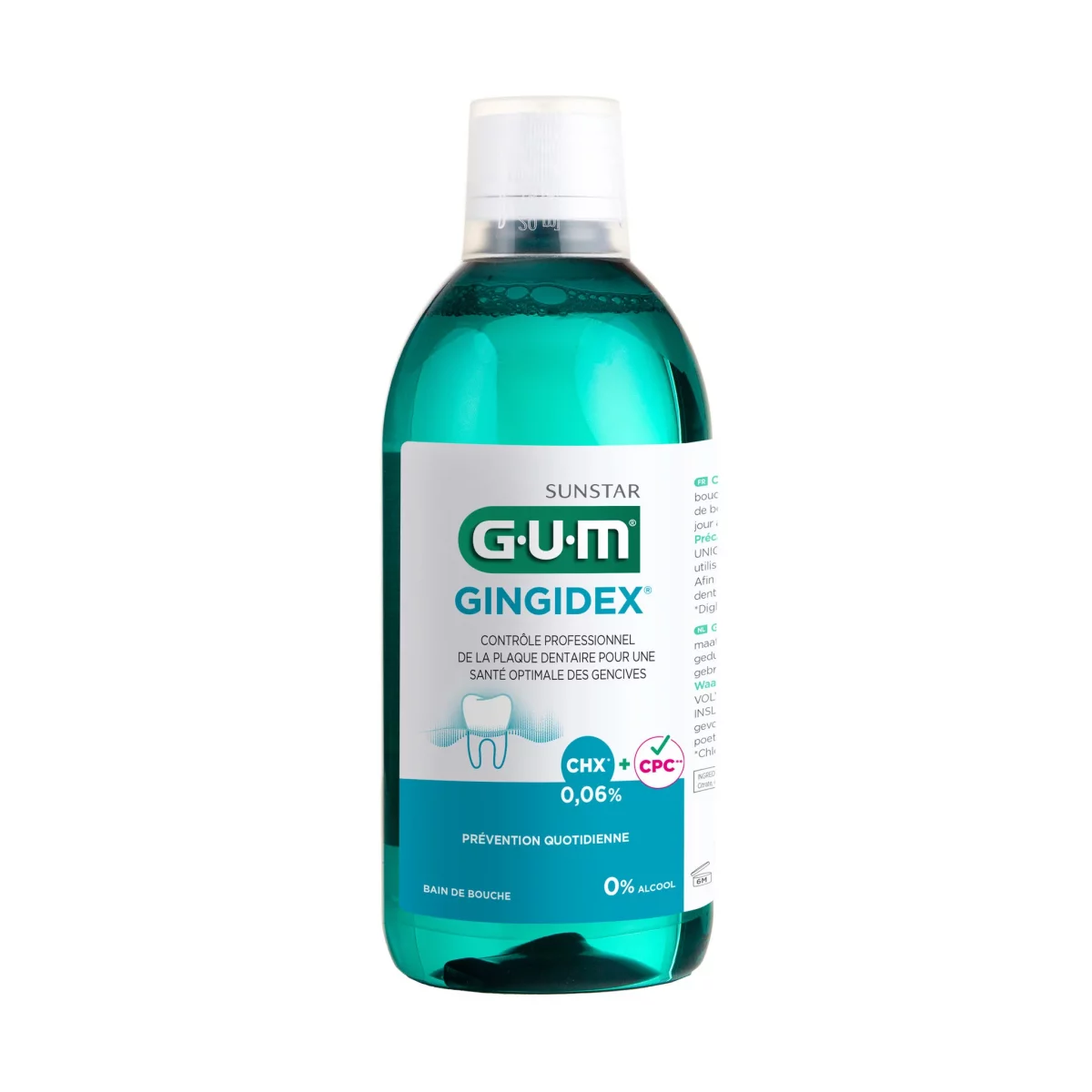 GUM BAIN DE BOUCHE GINGIDEX 300ML REFERENCE 1704