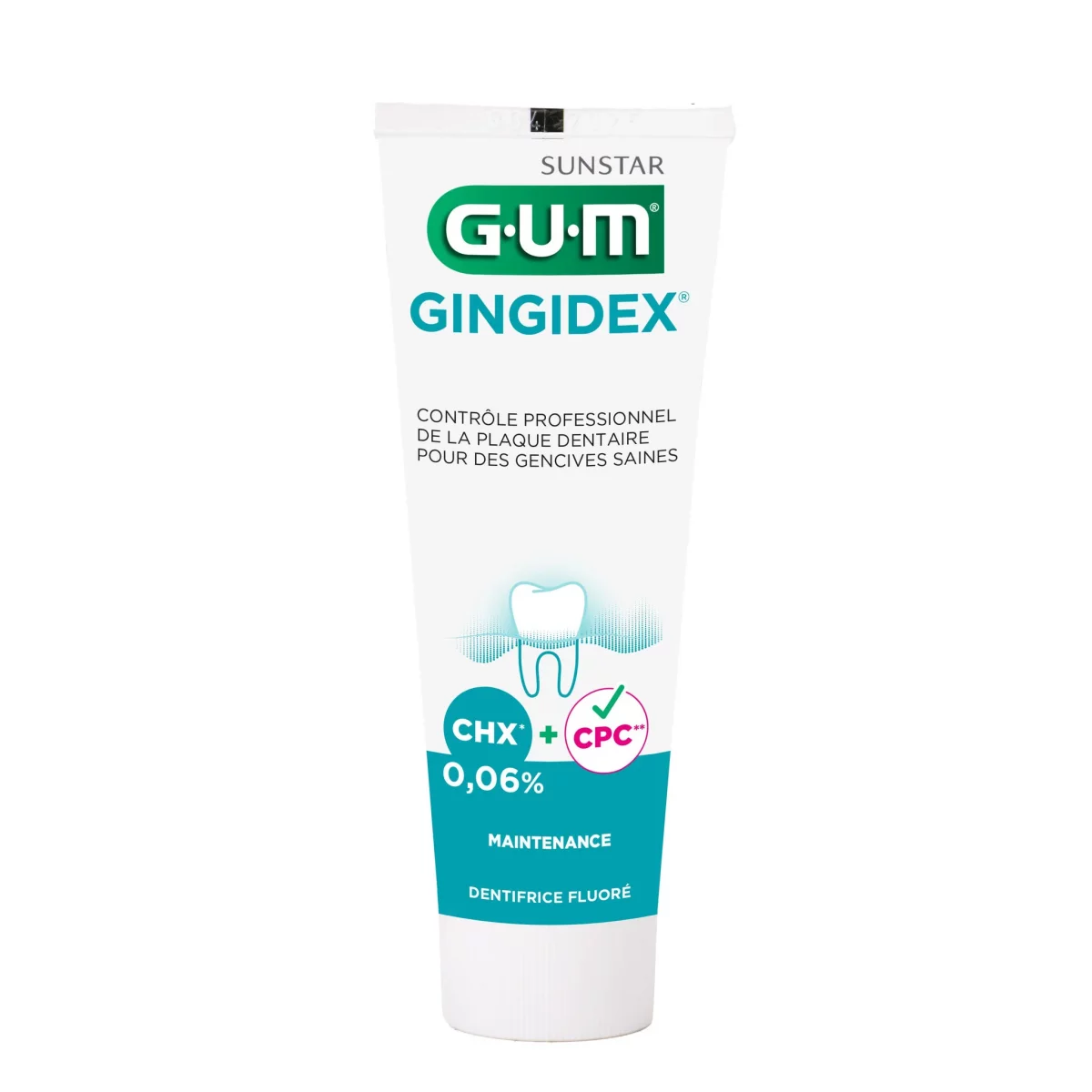 GUM DENTIFRICE GINGIDEX PREVENTION QUOTIDIENNE 75ML REFERENCE 1755