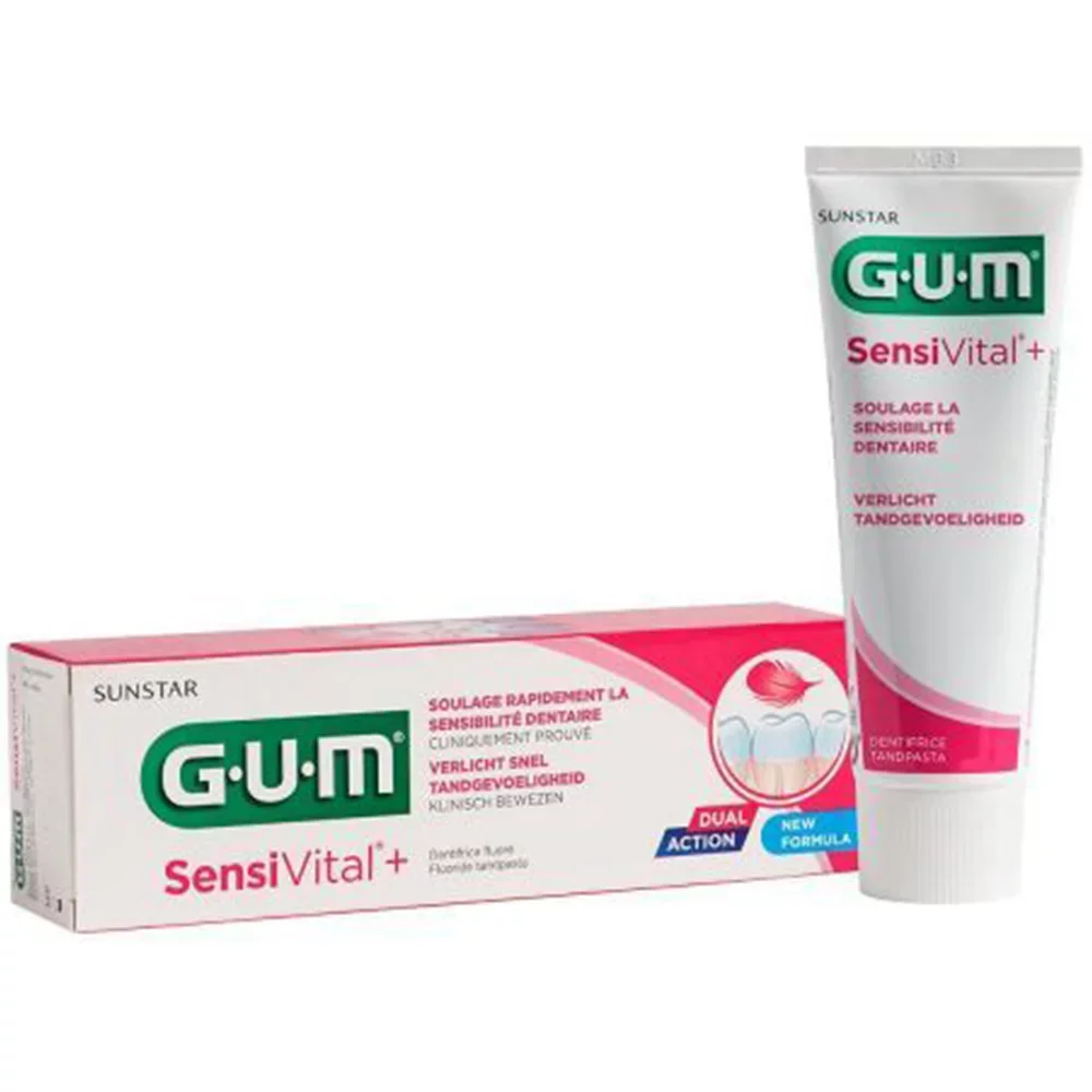 GUM DENTRIFRICE SENSIVITAL PLUS 75ML REFERENCE 6070