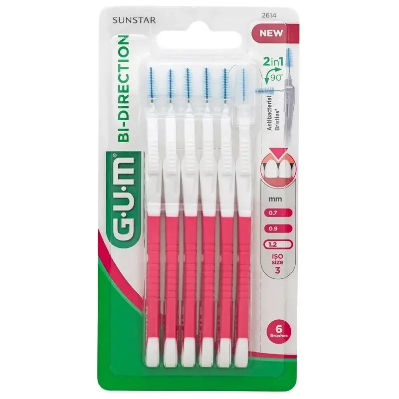 GUM MANCHE AVEC BROSSETTE FINE 1.2MM BOITE DE 6 REFERENCE 2614