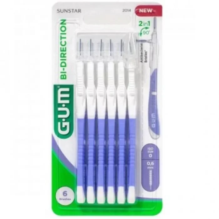 GUM MANCHE AVEC BROSSETTE ULTRA MICRO-FINE 0.7MM BOITE DE 6 REFERENCE 2114