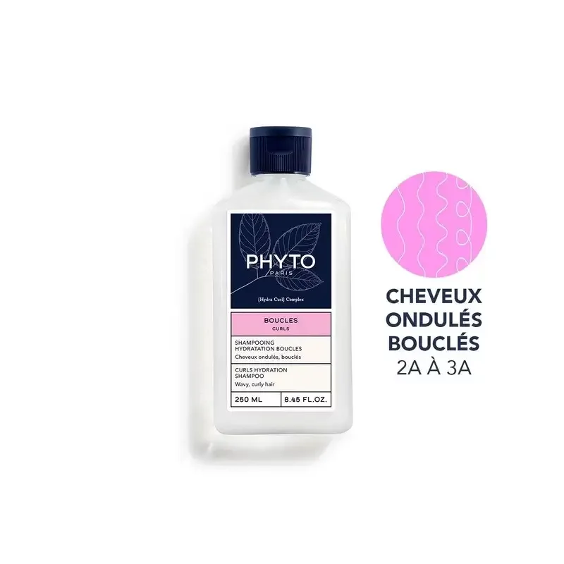 PHYTO BOUCLES SHAMPOOING HYDRATATION 250ML
