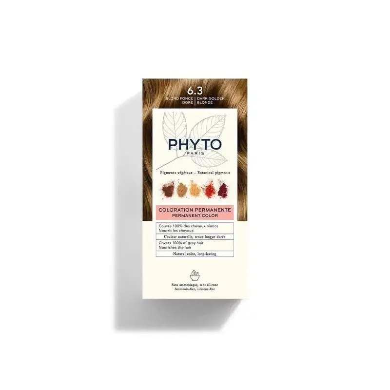 PHYTO COLOR BLOND FONCE DORE NUMERO 6.3