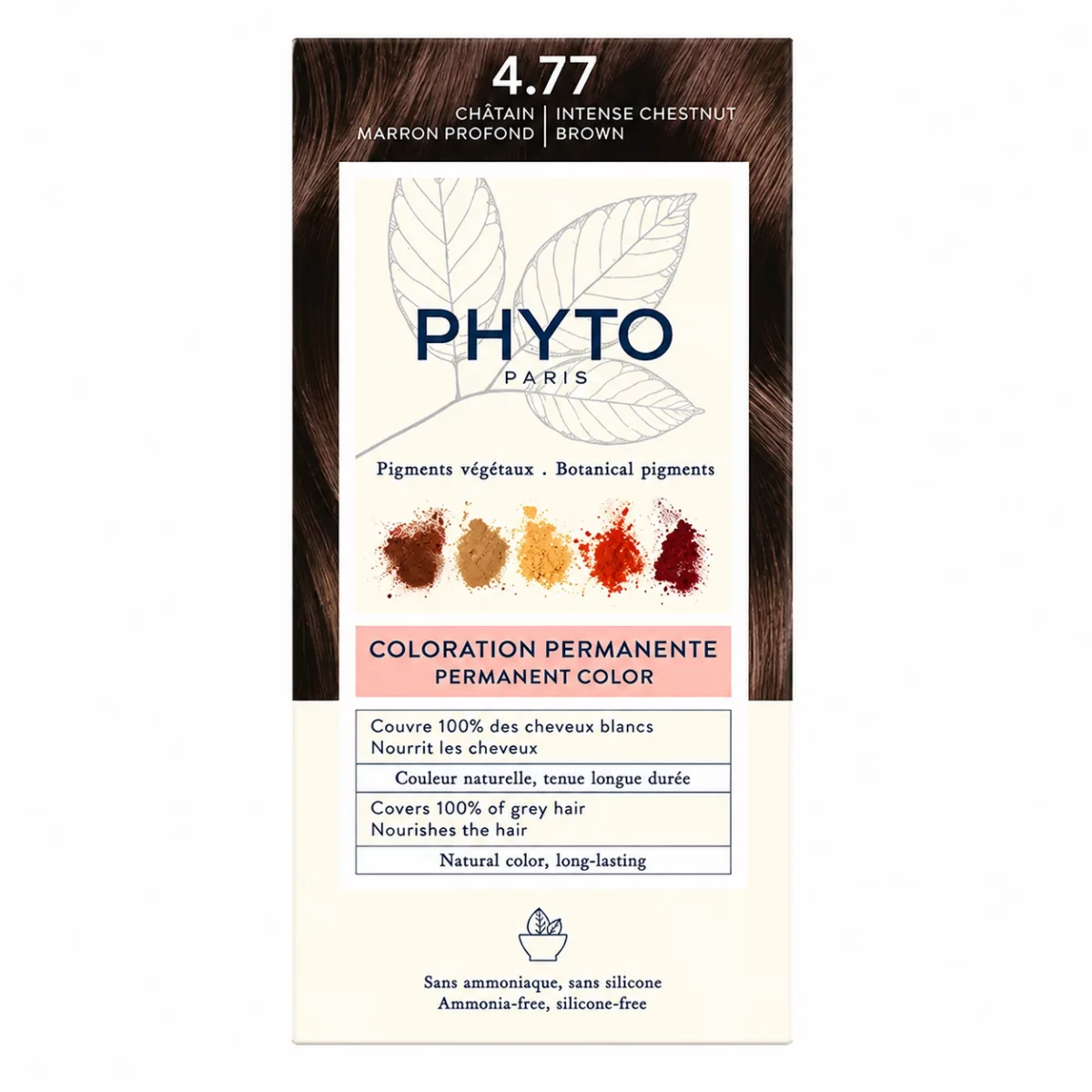 PHYTO COLOR N4.77 CHATAIN MARRON 