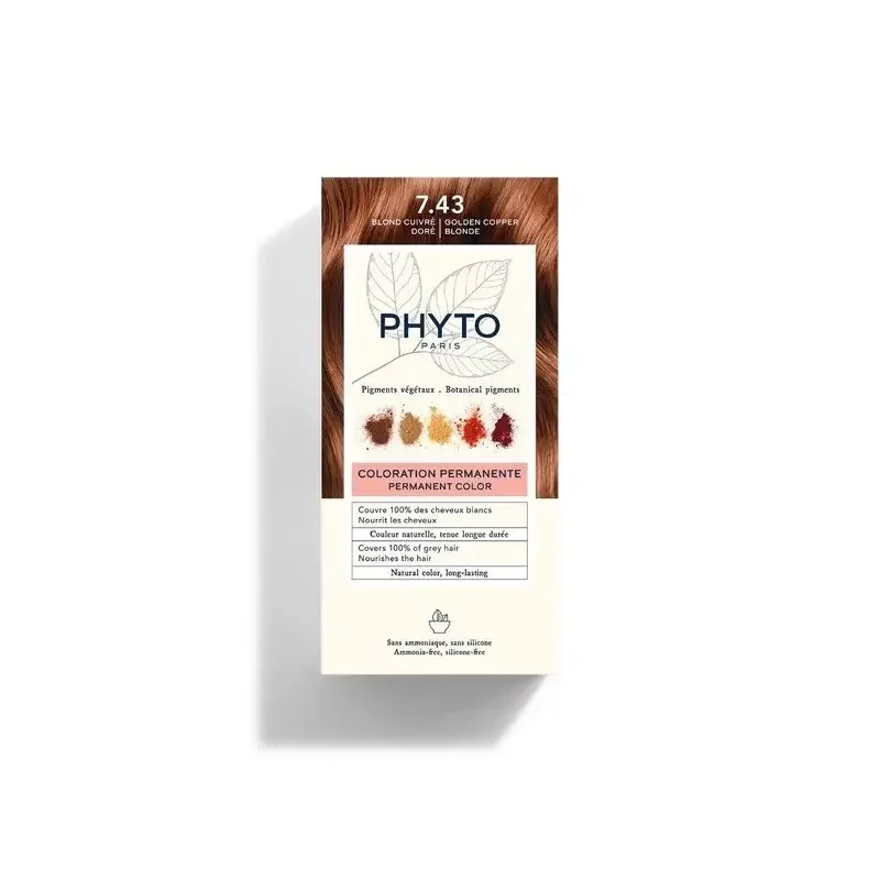 PHYTO COLOR N7.43 BLOND CUIVRE DORE