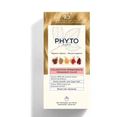 PHYTO COLOR NUMERO 9.3 BLOND TRES CLAIR DORE