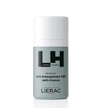 LIERAC HOMME DEODORANT ANTI TRACES 48H 50ML