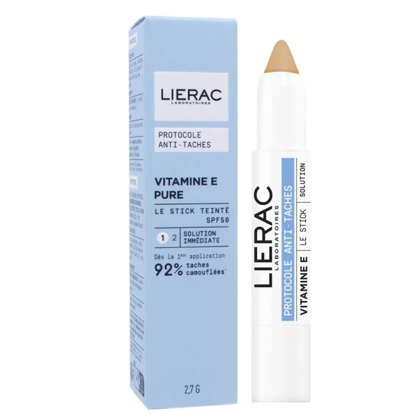 LIERAC PROTOCOLE ANTI-TACHES STICK SPF50 2.7G