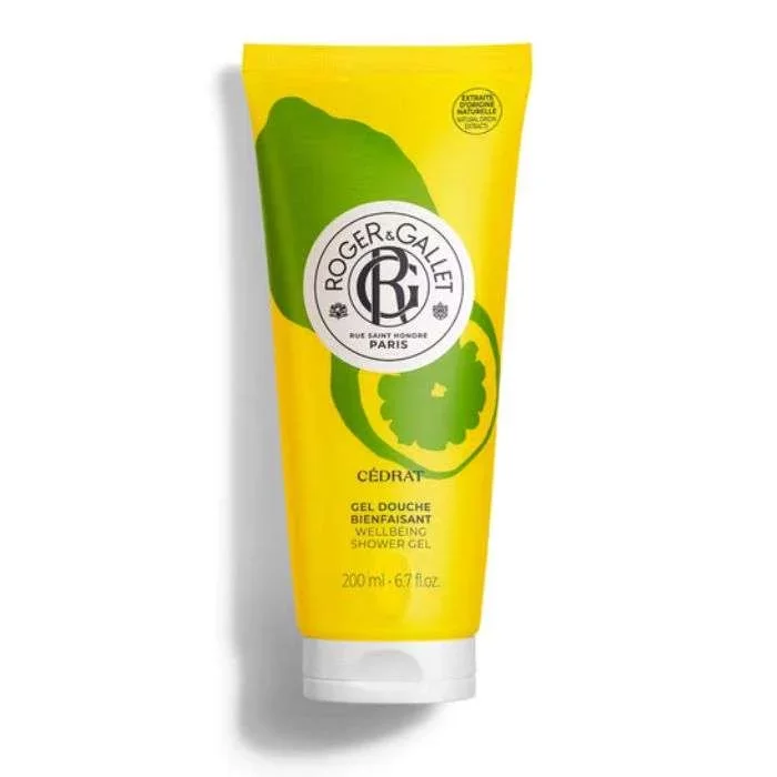 ROGER ET GALLET CEDRAT GEL DOUCHE BIENFAISANT 200ML