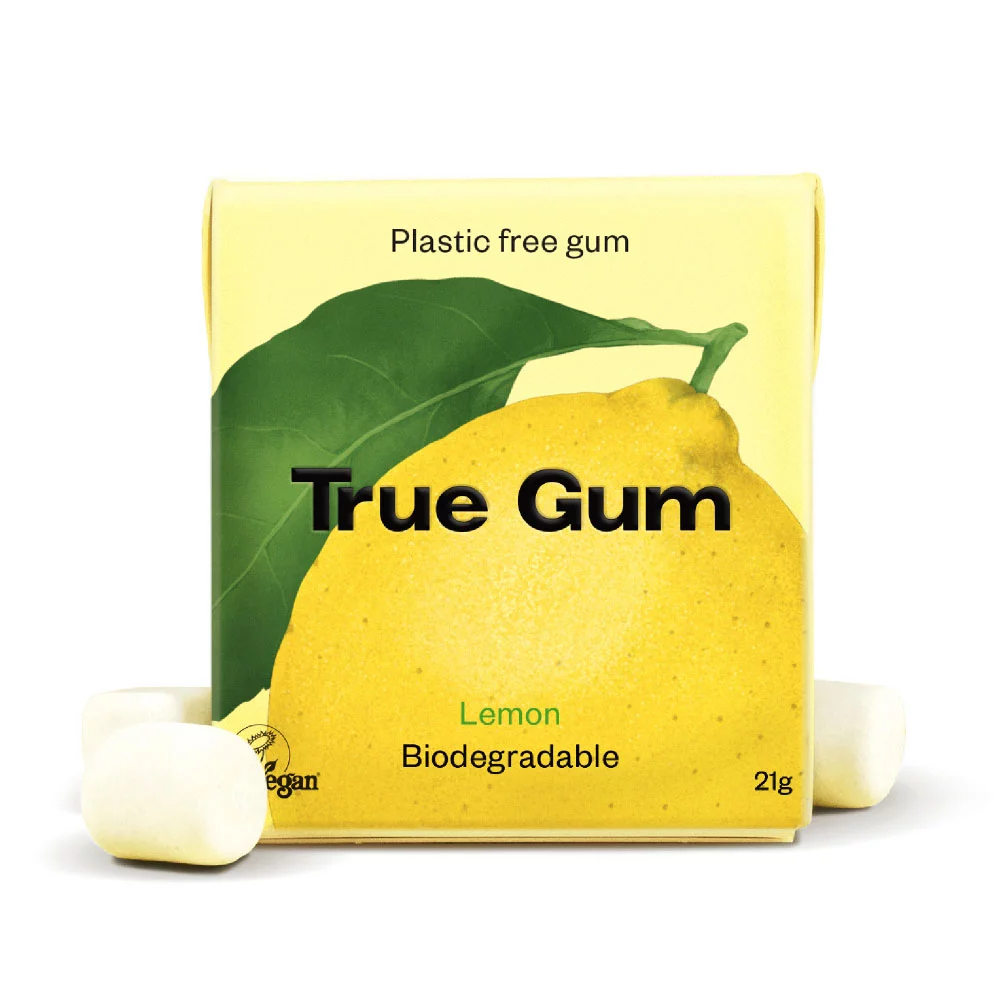 TRUE CHEWING GUM CITRON SANS SUCRE 21G