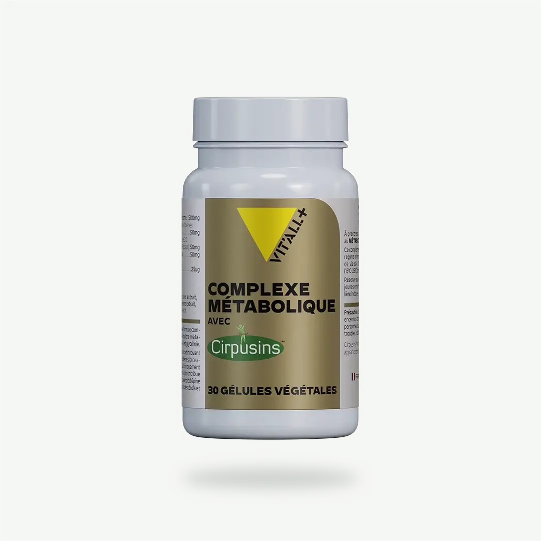 VITALL+ COMPLEXE METABOLIQUE AVEC CIRPUSINS BOITE DE 30 GELULES