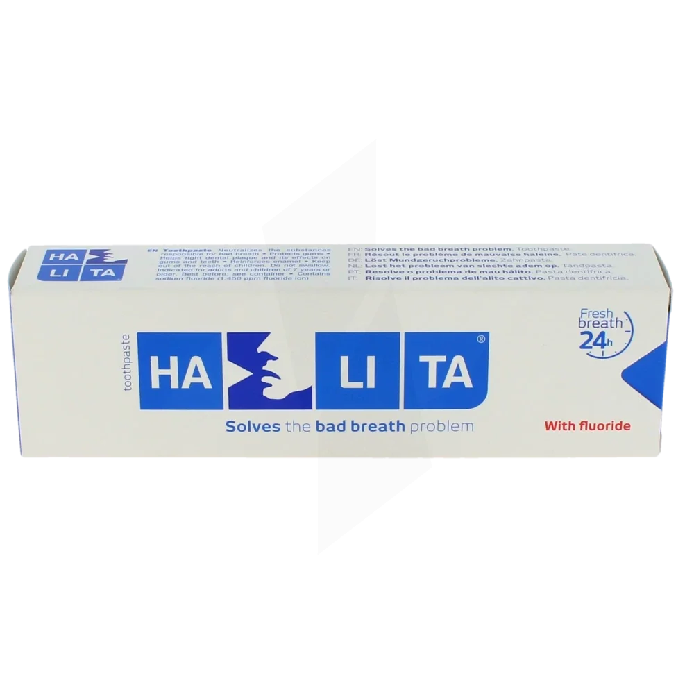 HALITA DENTIFRICE FLUOR TOOTHPASTE 75ML