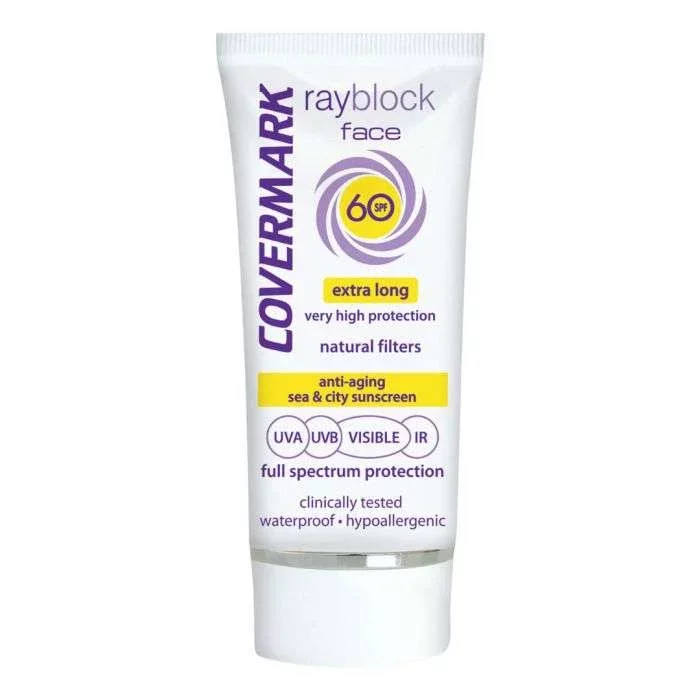 COVERMARK RAYBLOCK FACE ECRAN SOLAIRE SPF60 VISIBLE SOFT BROWN 50ML