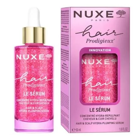 NUXE HAIR PRODIGIEUX LE SERUM CONCENTRE HYDRA REPULPANT CHEVEUX ET CUIR CHEVELU 50ML