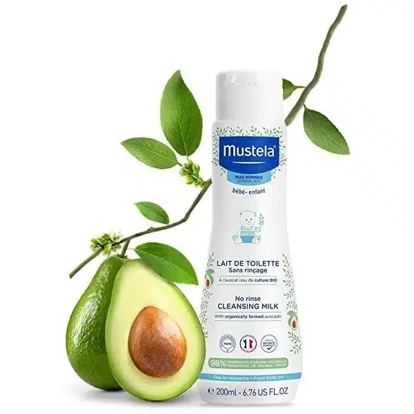 MUSTELA LAIT DE TOILETTE SANS RINCAGE A L'AVOCAT PEAU NORMALE 200ML