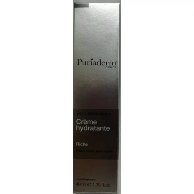 PURIADERM CREME HYDRATANTE RICHE 40ML